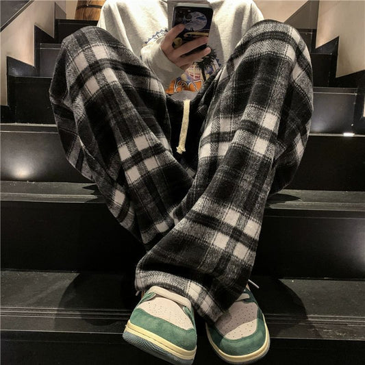 Trendy Brand Loose Wide-leg Straight-leg Pants