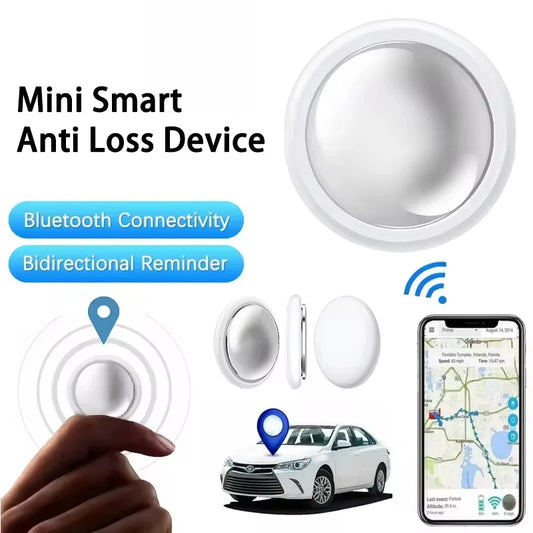 Mini Bluetooth 5.0 Tracker AntiLost Device Round Pet Kids Bag Wallet Tracking Smart Finder Locator Air Tag Smart Home NEW