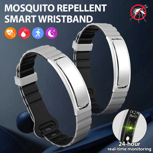 Smart Watch Mosquito-Proof Smart Bracelet Smartwatch For Men Women For Android IOS Sports Smart Band Fitness Outdoor Multisport
