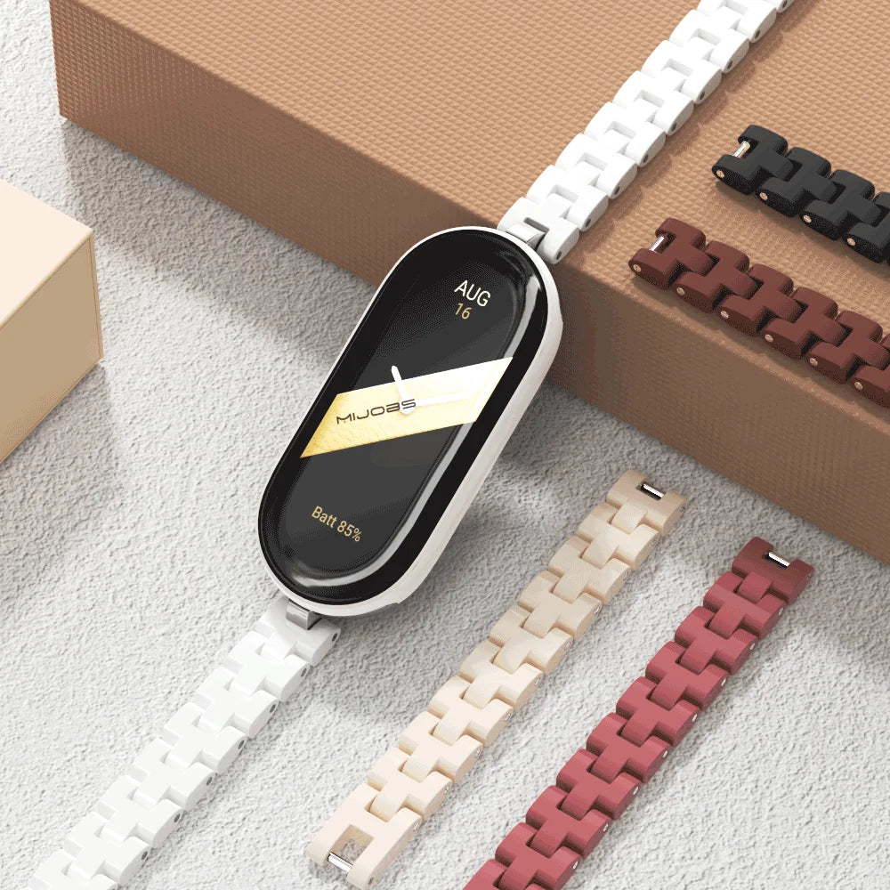 Xiaomi Mi Smart Band 9 ब्रेसलेट के लिए Mi Band 9 10 8 7 6 5 4 3 रिस्ट स्ट्रैप, ग्लोबल वर्जन, छोटी कलाई के लिए, महिलाओं और लड़कियों के लिए Miband 8