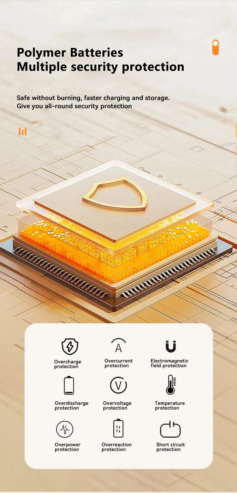 شاحن محمول يعمل بالطاقة الشمسية بسعة 200000 مللي أمبير، متوافق مع أنظمة iOS وAndroid، مزود بمنفذي USB-A وUSB-C للشحن السريع