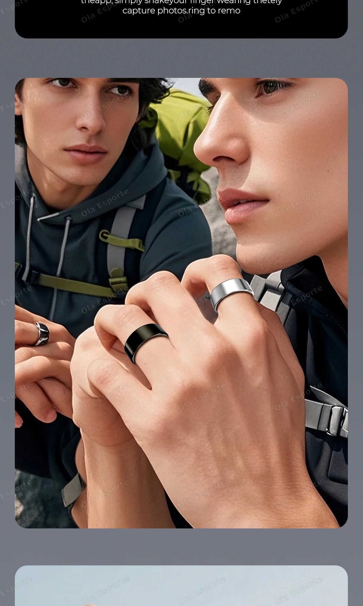 New R09 Smart Ring Men Women with Charging Case,Heart Rate Blood Oxygen,Skin Temperature Monitor,5ATM Waterproof For Android IOS