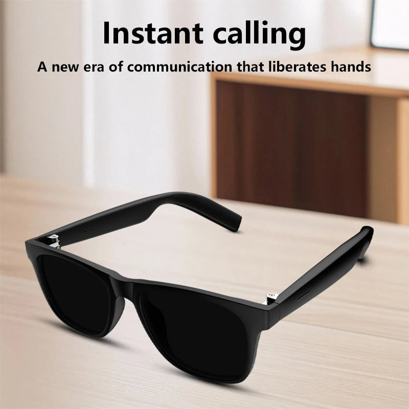 Lenovo Smart Glasses Remote Control Touch Photo Camera Recording Translator Voice Assistant Adults Wireless Bluetooth Glasses