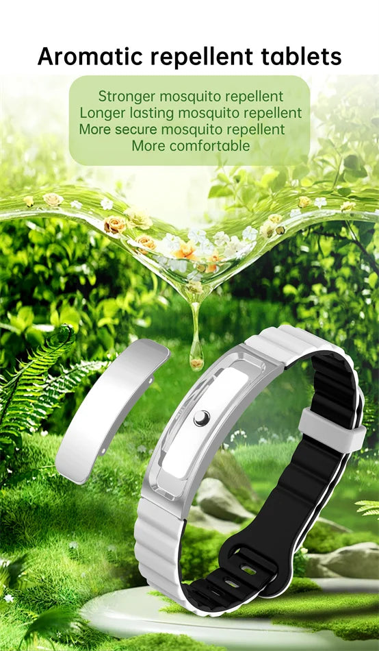 स्मार्ट वॉच मच्छर-रोधी स्मार्ट ब्रेसलेट स्मार्टवॉच पुरुषों और महिलाओं के लिए एंड्रॉइड आईओएस स्पोर्ट्स स्मार्ट बैंड फिटनेस आउटडोर मल्टीस्पोर्ट