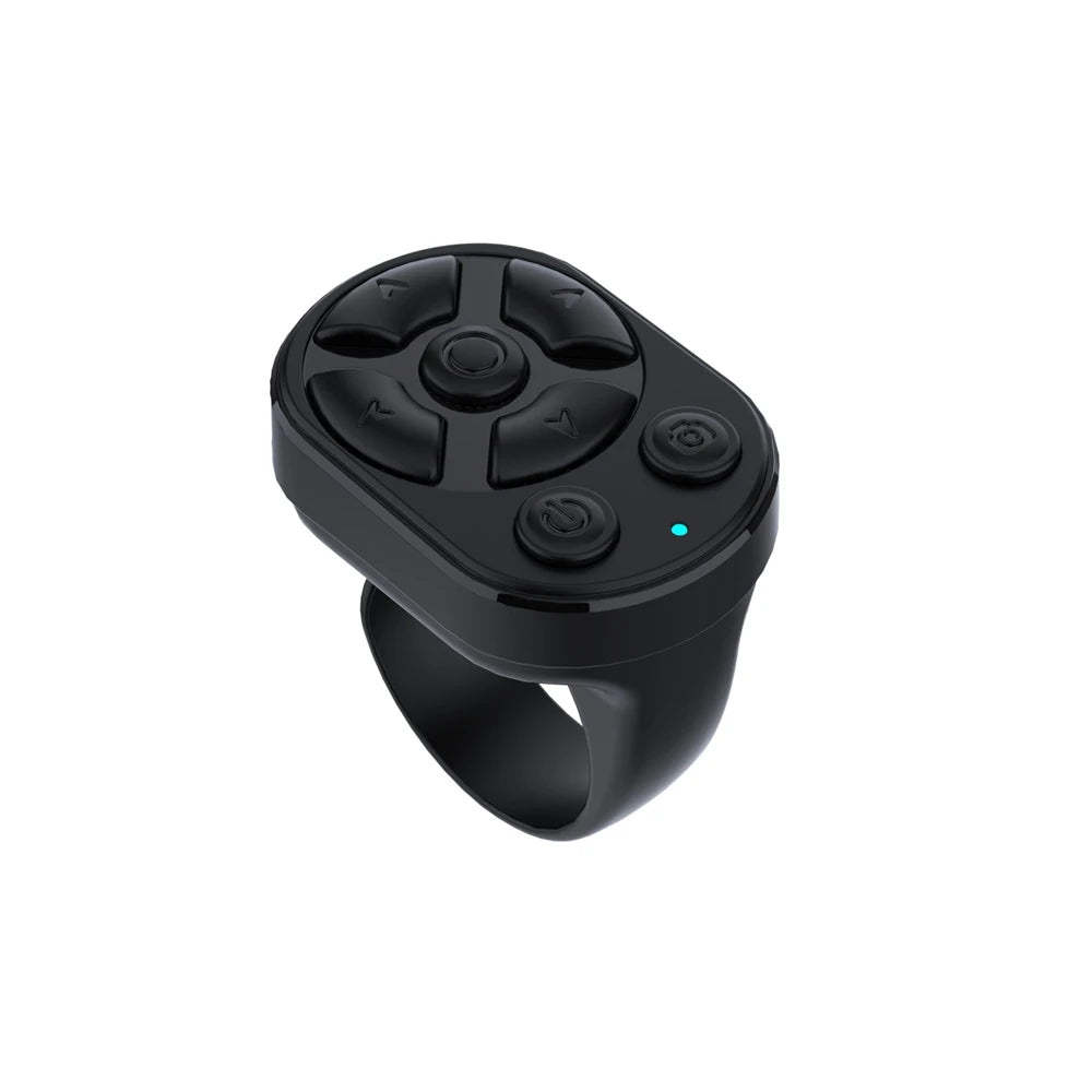 K2 Bluetooth Tiktok Remote Control Ring Gadget Flipping Selfie Fingertip Controller Give Likes 4 Buttons 10m for IPhone Xiaomi