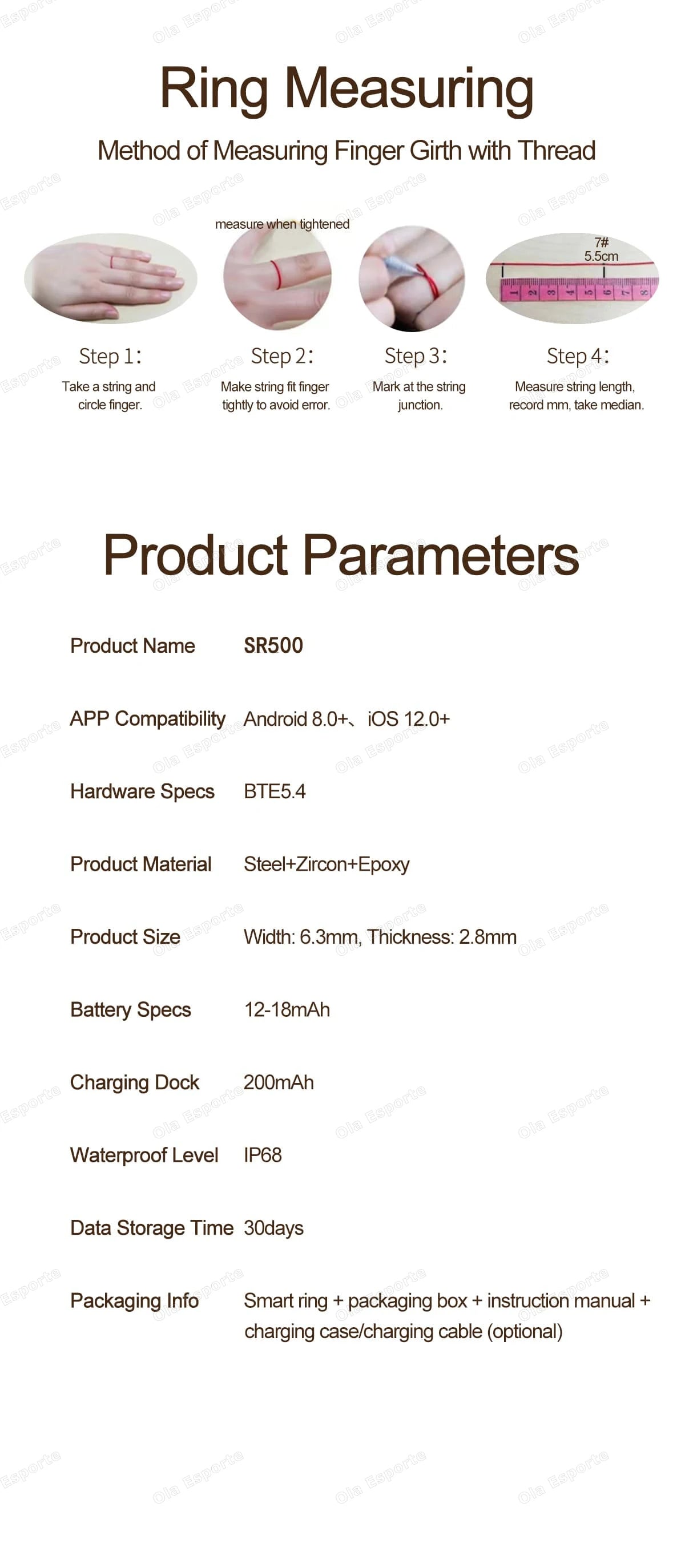 2025 स्मार्ट रिंग, महिलाओं और पुरुषों के लिए, बेहद पतली 6.3 मिमी हार्ट रेट हेल्थ स्ट्रेस मापन मॉनिटर, IP68 वाटरप्रूफ, फैशनेबल स्पोर्ट्स रिंग।