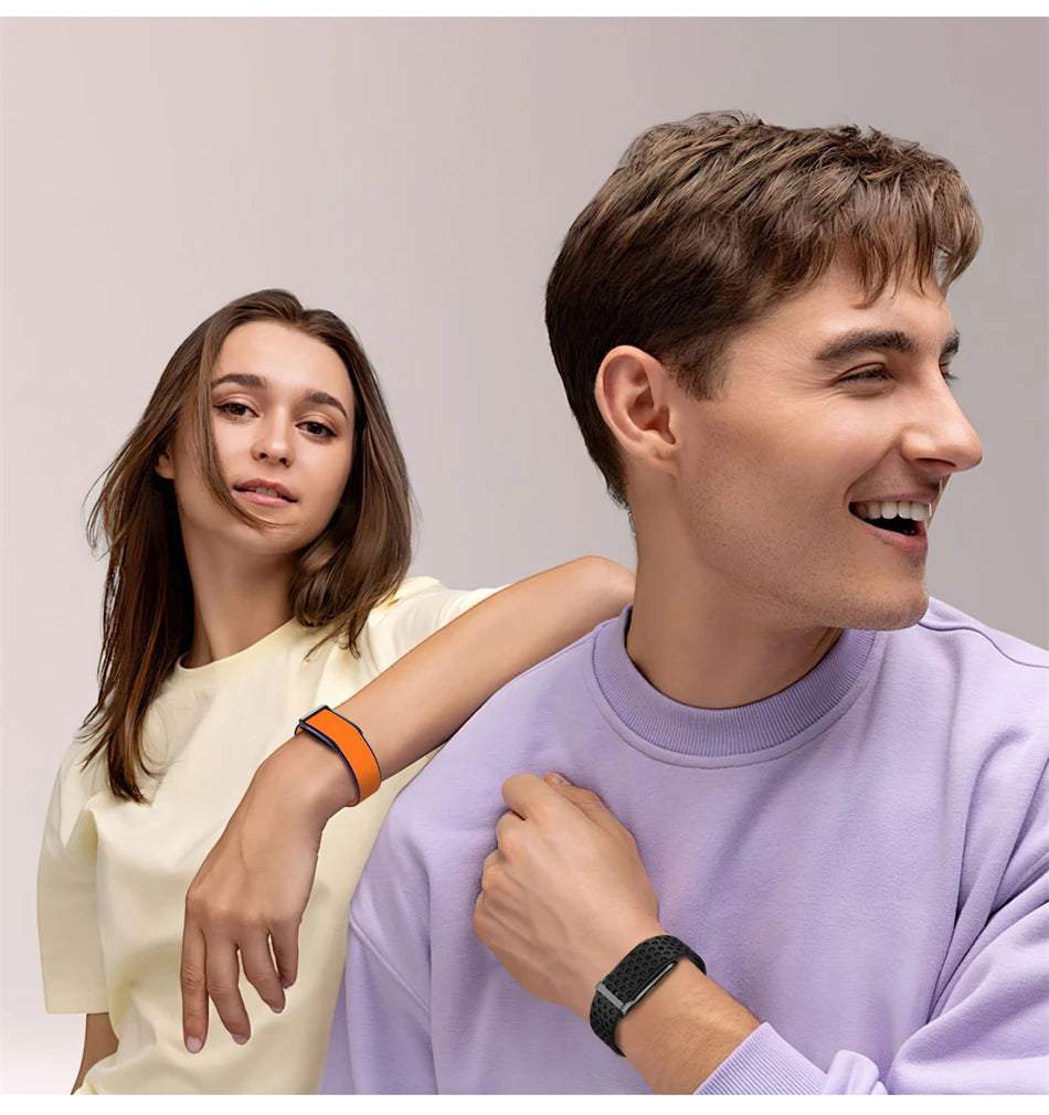 Smart Health Wristband, Wearable Activity Fitness Tracker Multi-Sport Mode All-Day Automatic Continuous Monitoring Health Data