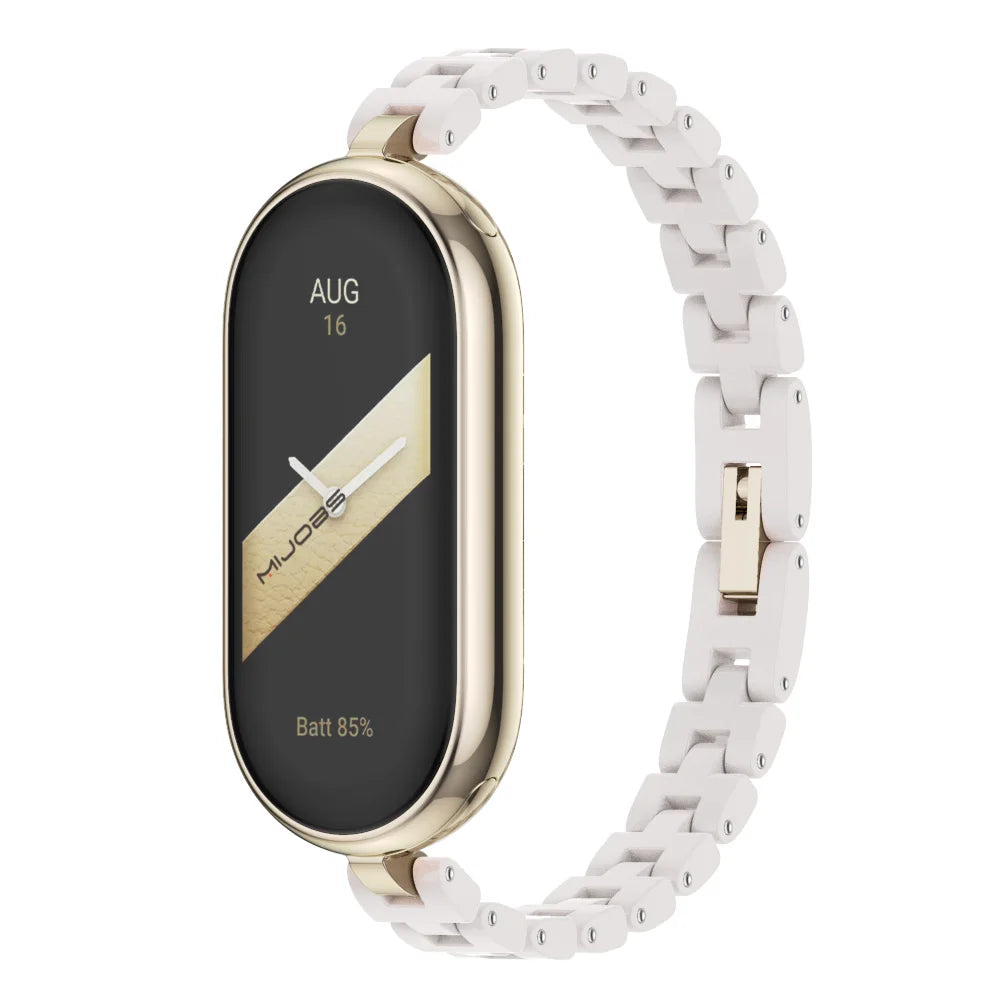 Xiaomi Mi Smart Band 9 ब्रेसलेट के लिए Mi Band 9 10 8 7 6 5 4 3 रिस्ट स्ट्रैप, ग्लोबल वर्जन, छोटी कलाई के लिए, महिलाओं और लड़कियों के लिए Miband 8