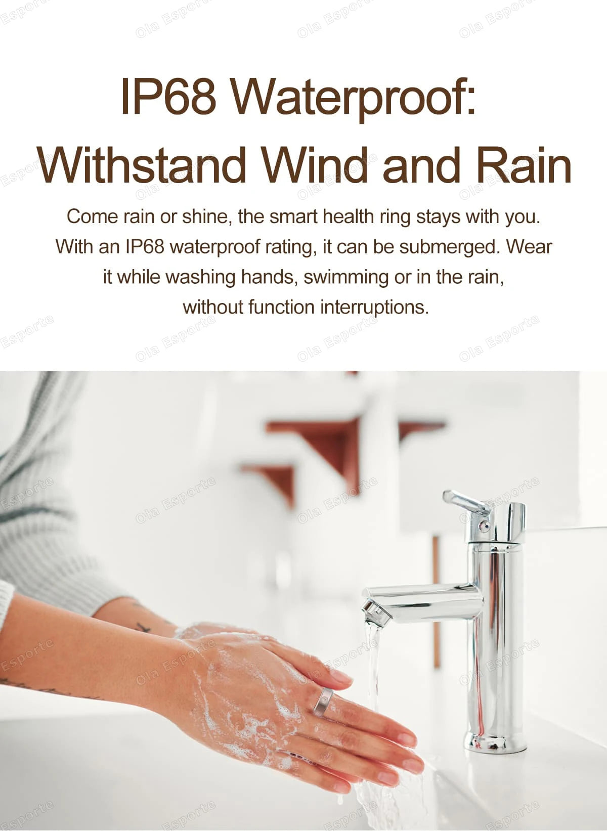 2025 स्मार्ट रिंग, महिलाओं और पुरुषों के लिए, बेहद पतली 6.3 मिमी हार्ट रेट हेल्थ स्ट्रेस मापन मॉनिटर, IP68 वाटरप्रूफ, फैशनेबल स्पोर्ट्स रिंग।