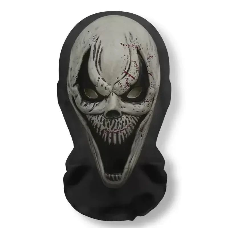 Car Seat Headrest Full Face Cover Visual Mesh Simulation Kanye Kobe Mask Cosplay For Car Interior Seats Halloween Decoration