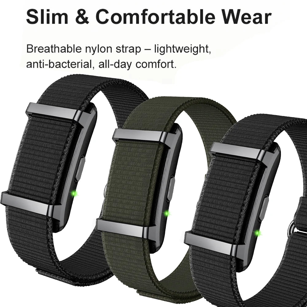 Smart Bracelet Sports Fitness Tracker Health Monitoring Step Count Heart Rate Sleep Tracking 1ATM Waterproof Smart Wristband