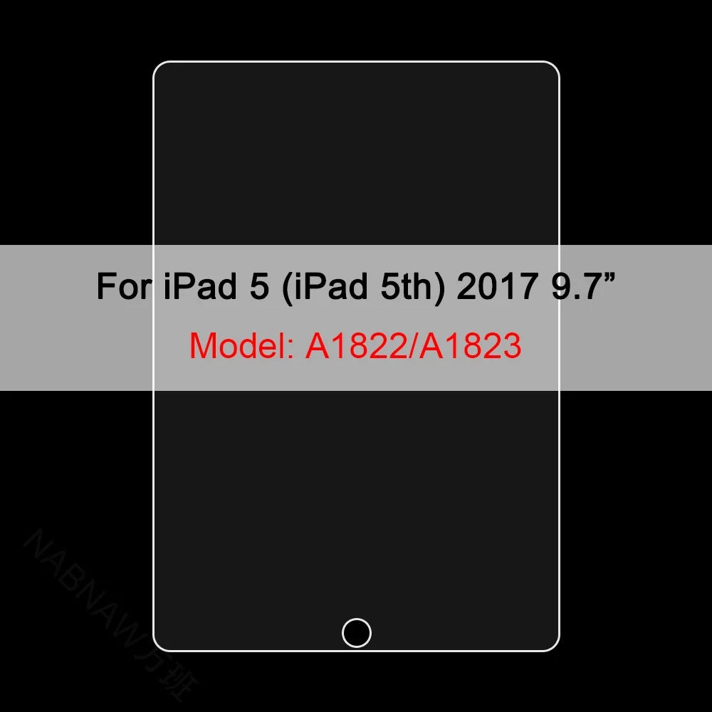 Tempered Glass For iPad 10 9 8 7 Air 5 4 3 Pro 11 12.9 2020 2022 Screen Protector iPad 10.2 9th 8th 7th Mini 6 Tablet Glass Film