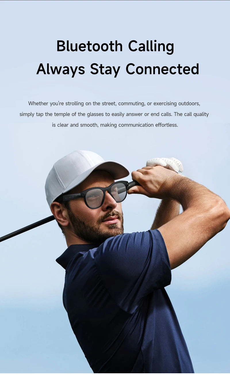 वीवो 8K एआई स्मार्ट ग्लासेस एचडी कलर चेंजिंग चैट जीपीटी 1200एमपी ट्रांसलेट कैमरा ब्लूटूथ कॉल वॉयस असिस्टेंट म्यूजिक कंट्रोल 2026