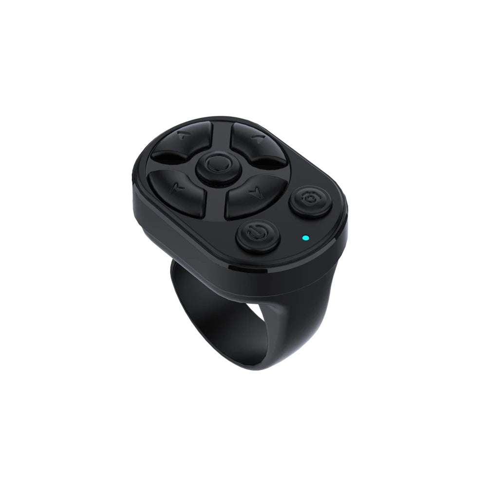 K2 Bluetooth Tiktok Remote Control Ring Gadget Flipping Selfie Fingertip Controller Give Likes 4 Buttons 10m for IPhone Xiaomi