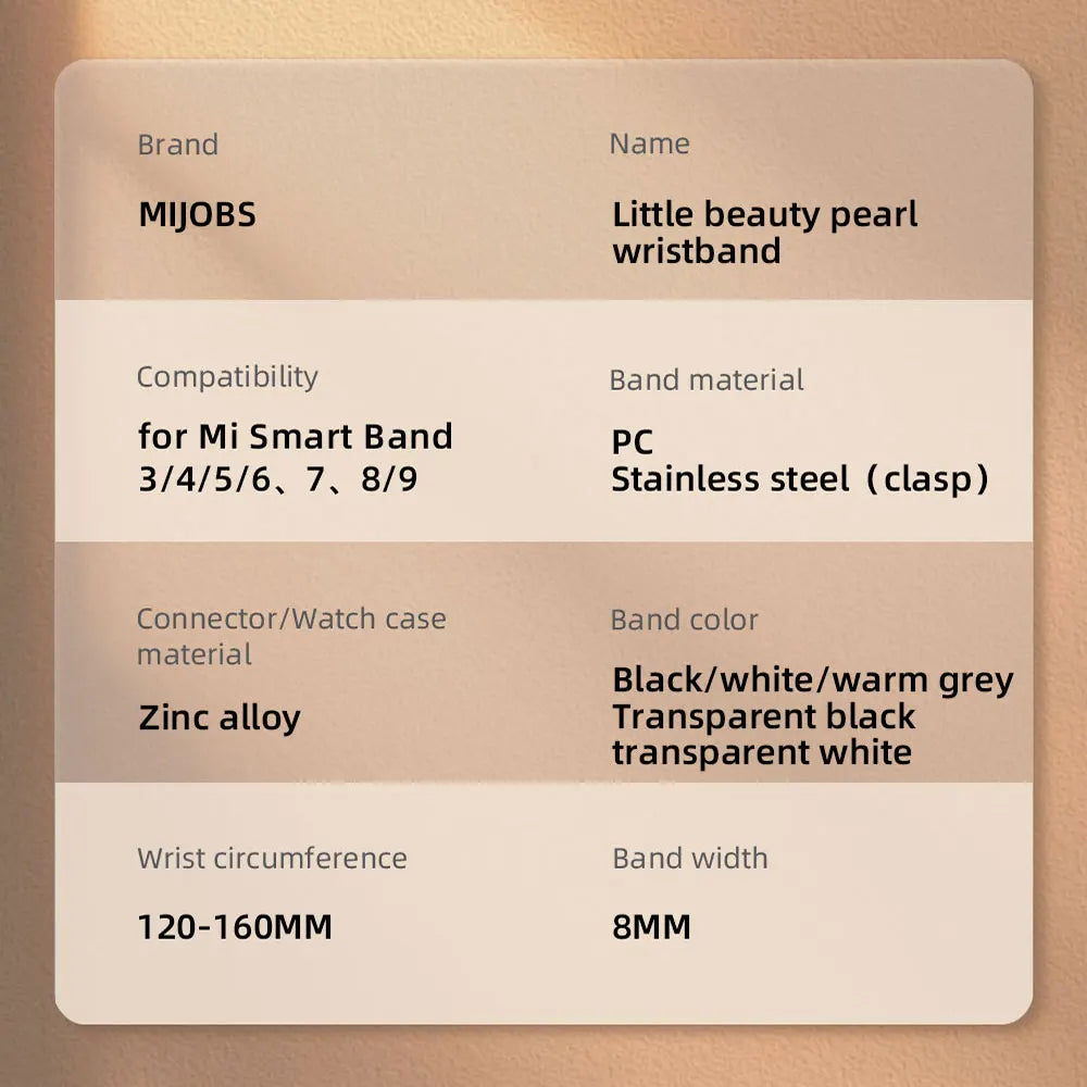 Xiaomi Mi Smart Band 9 ब्रेसलेट के लिए Mi Band 9 10 8 7 6 5 4 3 रिस्ट स्ट्रैप, ग्लोबल वर्जन, छोटी कलाई के लिए, महिलाओं और लड़कियों के लिए Miband 8