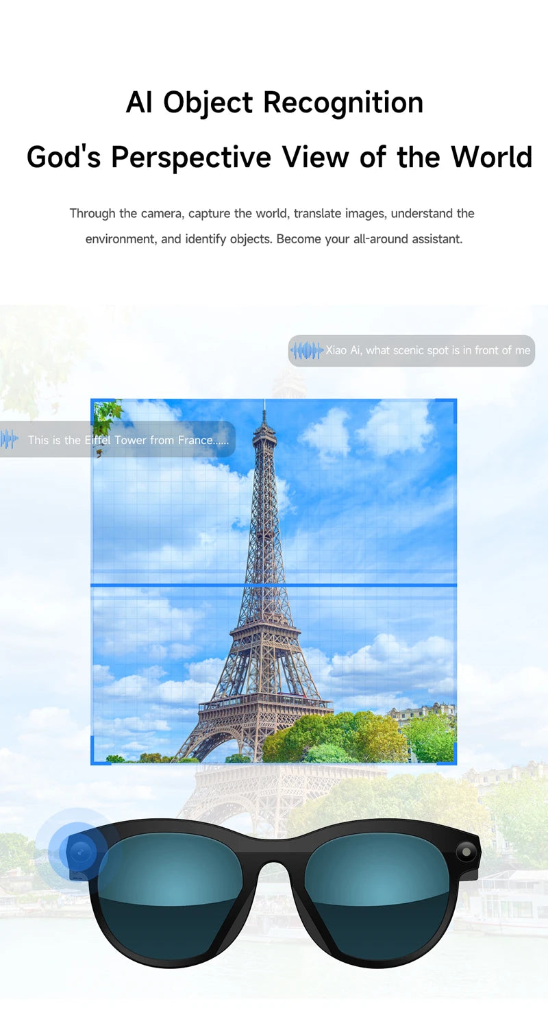 वीवो 8K एआई स्मार्ट ग्लासेस एचडी कलर चेंजिंग चैट जीपीटी 1200एमपी ट्रांसलेट कैमरा ब्लूटूथ कॉल वॉयस असिस्टेंट म्यूजिक कंट्रोल 2026