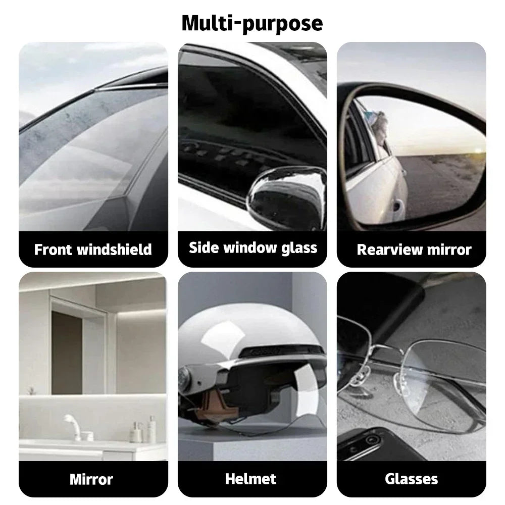 Car Wash Windshield Defogging Agent Car Oil Film Brush Cleaning Glass Fog Mirror Cleaner Anti Fog Detailing Tool Car Accessories