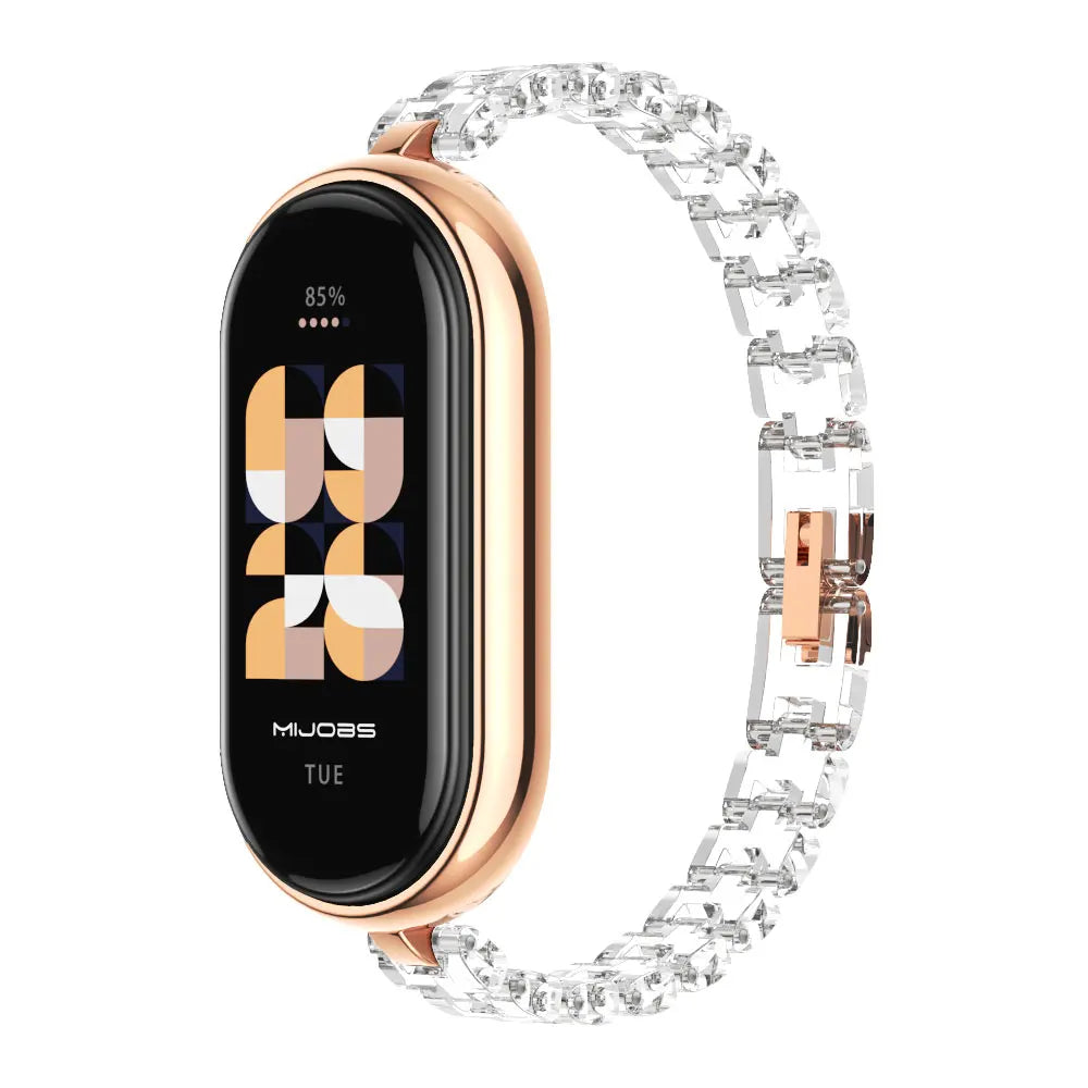 Xiaomi Mi Smart Band 9 ब्रेसलेट के लिए Mi Band 9 10 8 7 6 5 4 3 रिस्ट स्ट्रैप, ग्लोबल वर्जन, छोटी कलाई के लिए, महिलाओं और लड़कियों के लिए Miband 8