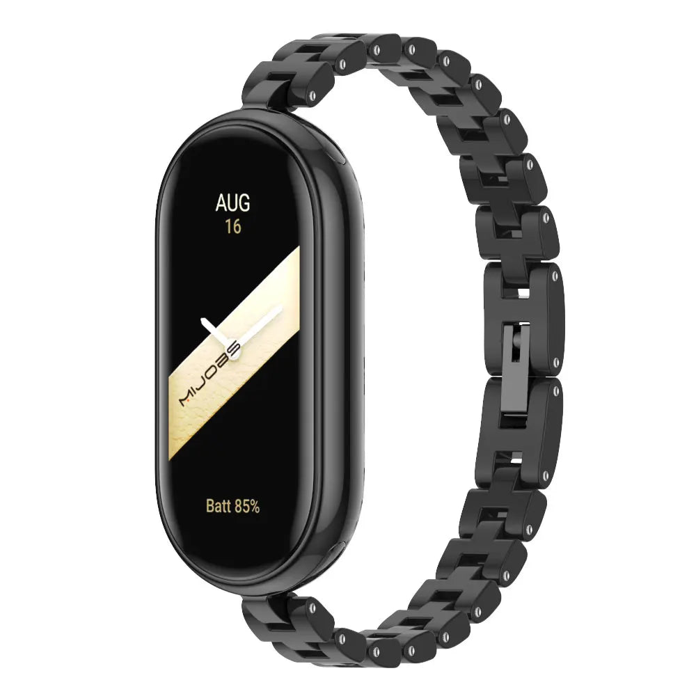 Xiaomi Mi Smart Band 9 ब्रेसलेट के लिए Mi Band 9 10 8 7 6 5 4 3 रिस्ट स्ट्रैप, ग्लोबल वर्जन, छोटी कलाई के लिए, महिलाओं और लड़कियों के लिए Miband 8