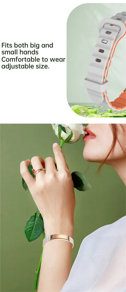 स्मार्ट वॉच मच्छर-रोधी स्मार्ट ब्रेसलेट स्मार्टवॉच पुरुषों और महिलाओं के लिए एंड्रॉइड आईओएस स्पोर्ट्स स्मार्ट बैंड फिटनेस आउटडोर मल्टीस्पोर्ट