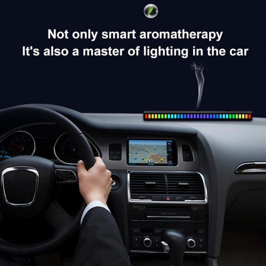 Car Aromatherapy Voice-activated Rhythm Light