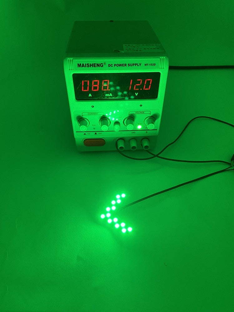 مؤشر انعطاف LED للسيارة، سهم مرآة الرؤية الخلفية