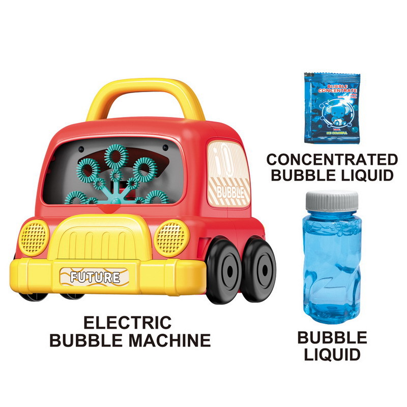 Childrens Electric Light And Sound Bubble Machine Toy