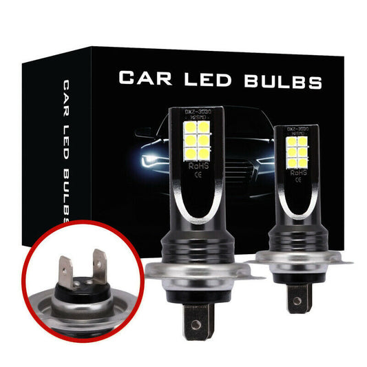 H7 3030 12SMD 110W LED फॉग लाइट्स कार हेडलाइट्स