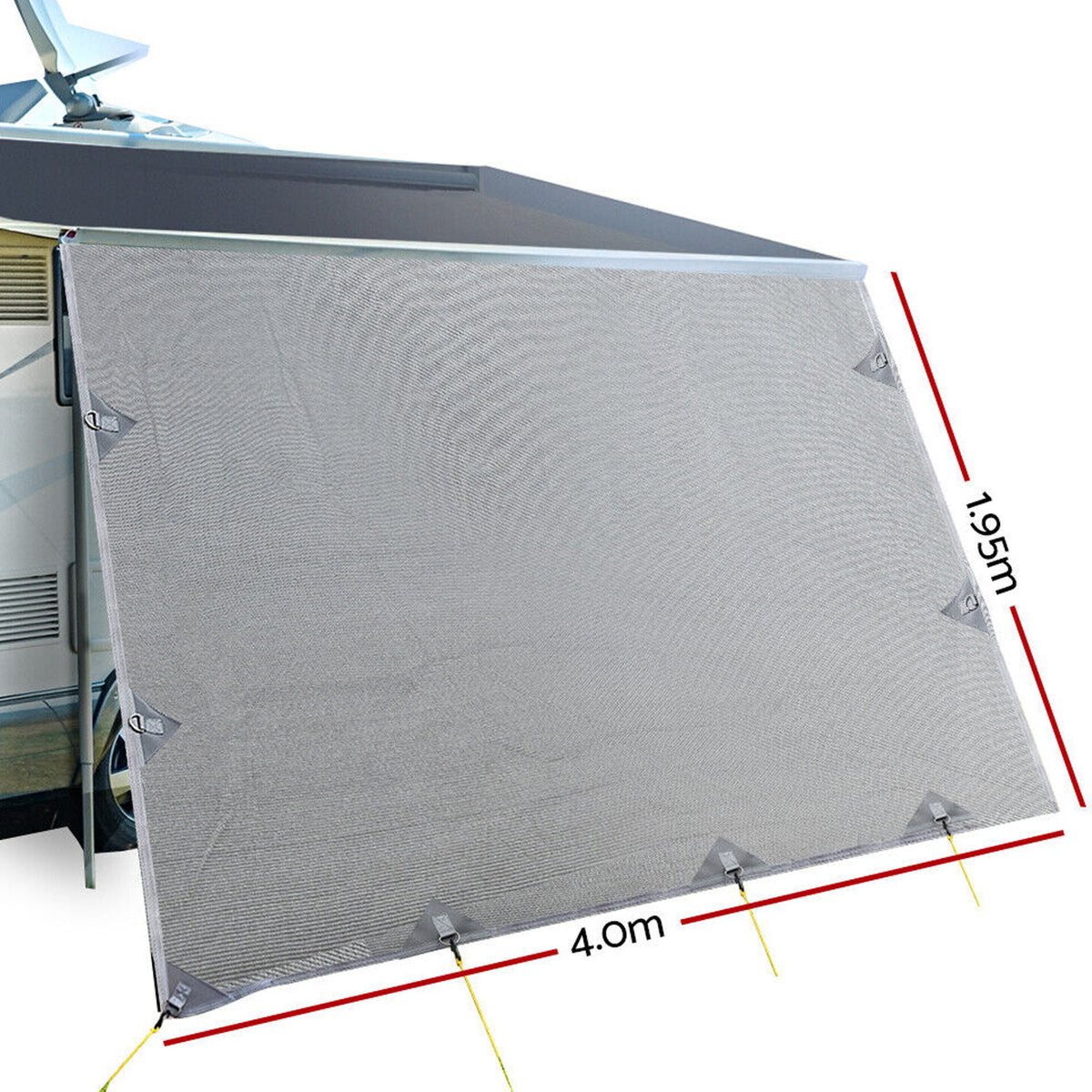 Side Awning Car Sunshade Net Canopy