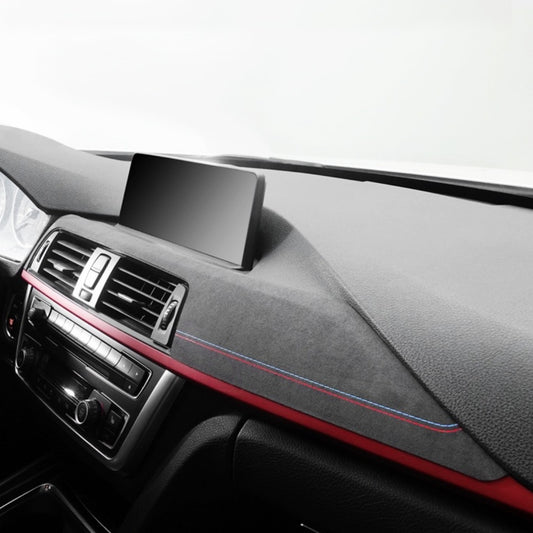 Modification Console Meter Platform Panel Decorative Sticker Suede Car Interior Decoration