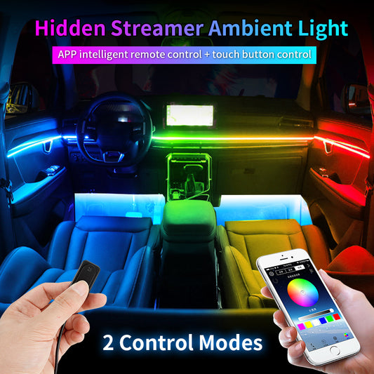 Hidden Led Streamer 18in1 Dynamic Car Ambience Light