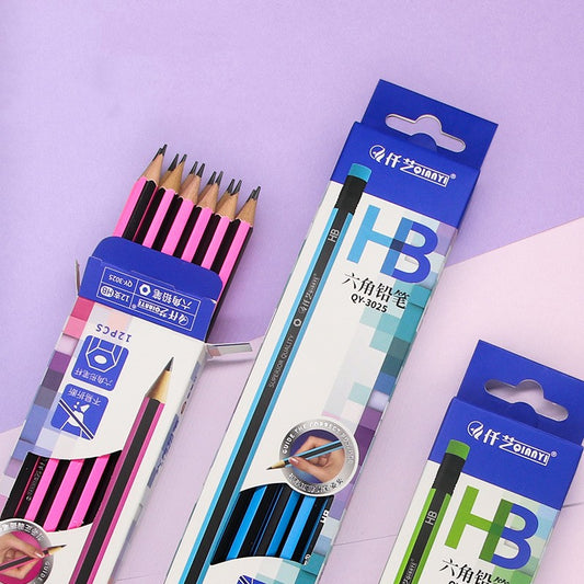 2B Sketch Pen Hexagonal Posture Children's Pencil