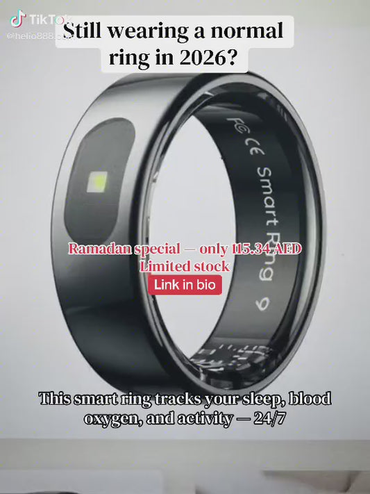 R08 Smart Ring Waterproof Blood Oxygen Sleep Tracking